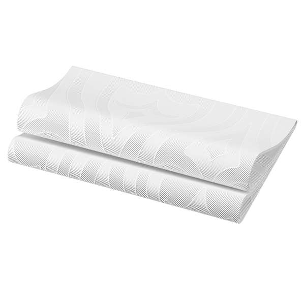 Image de SERVIETTE ELEGANCE LILY BLANCHE 48X48CM X240