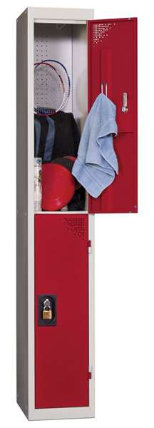 Image de COLONE INITIALE DE 2 CASES SUPERPOSEES ROUGE