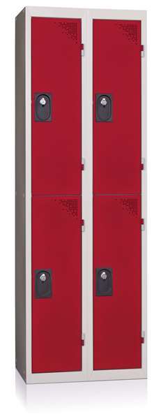 Image de COLONE SUIVANTE DE 2 CASES SUPERPOSEES ROUGE