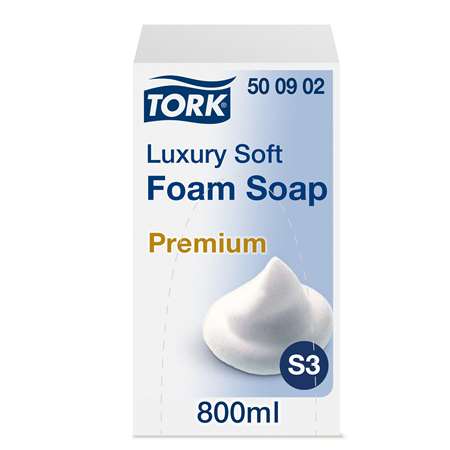 TORK PREMIUM SAVON MOUSSE LUXURY DOUX PARFUME S3 0.8LX4