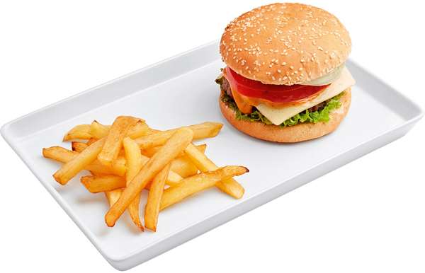 Image de ASSIETTE A BURGER 'NOW'O'