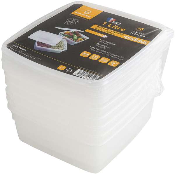 Image de BOITE SOUPLE GN 1/6 MODULUS PAR 6