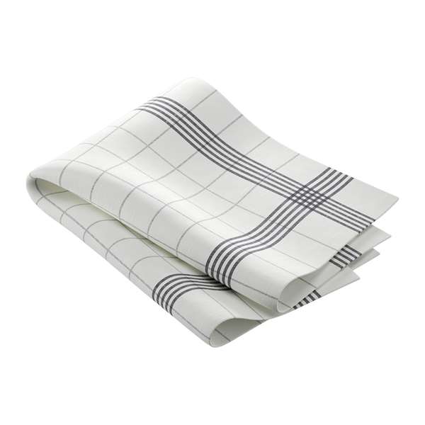 Image de SERVIETTE TOWEL NAPKIN GRIS FONCE 38X54CM X250