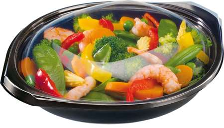 WOK NOIR+COUV TRANSP WOKIPACK (FTS229X193X61MM) 750ML X200