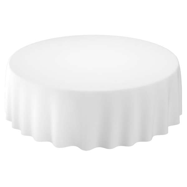 Image de NAPPE EVOLIN RONDE BLANCHE DIAM.240CM X10