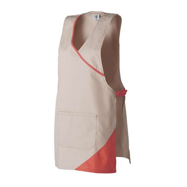 Image de TABLIER TESSA POLYCOT65%-COT35% GRANDE TAILLE LIN