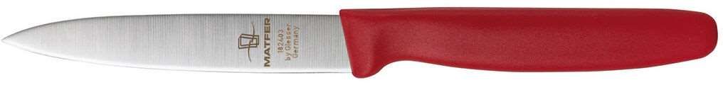 COUTEAU D'OFFICE ROUGE LONGUEUR.100MM