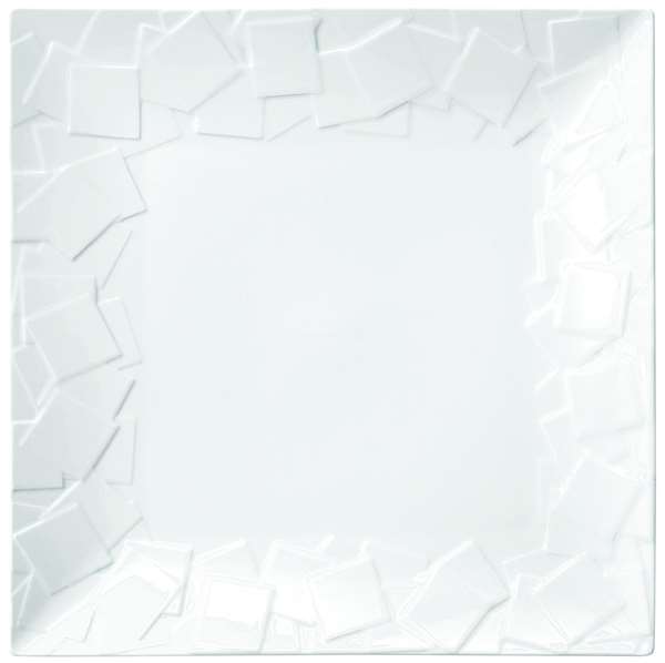 Image de ASSIETTE CARREE 'MOZAIK' (LONG.270XLARG.270XH.23MM)