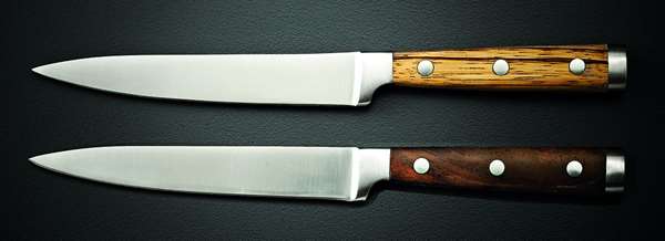 Image de COUTEAU A STEAK BOIS FONCE