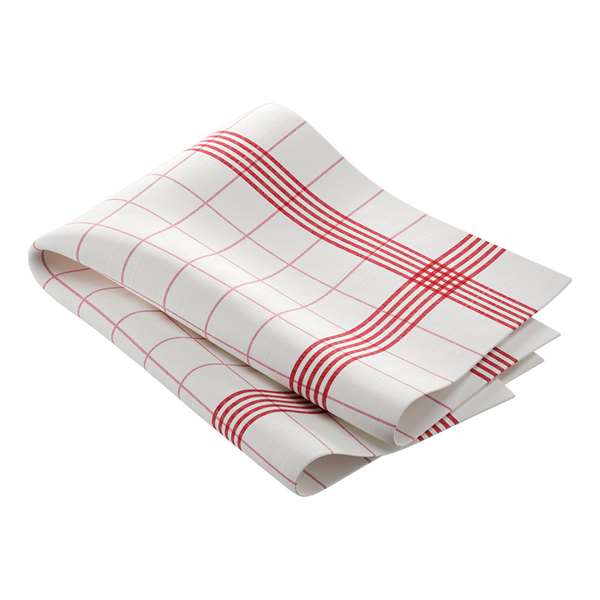 Image de SERVIETTE TOWEL NAPKIN ROUGE 38X54CM X250