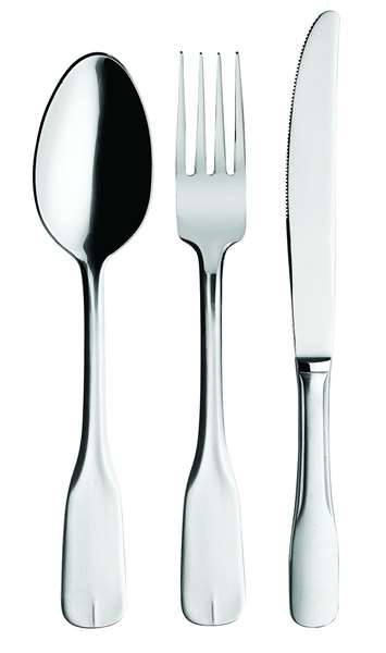 Image de FOURCHETTE DE TABLE 'VIEUX PARIS TRADITION' LONGUEUR.206MM