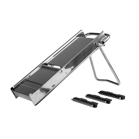 MANDOLINE INOX SANS POUSSOIR