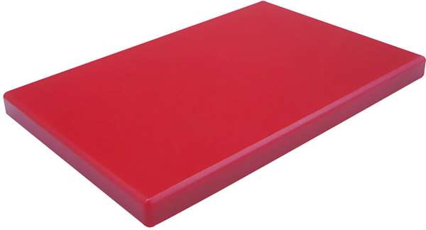 Image de PLANCHE A DECOUPER PEHD 500 ROUGE (LONG.530XLARG.325MM)