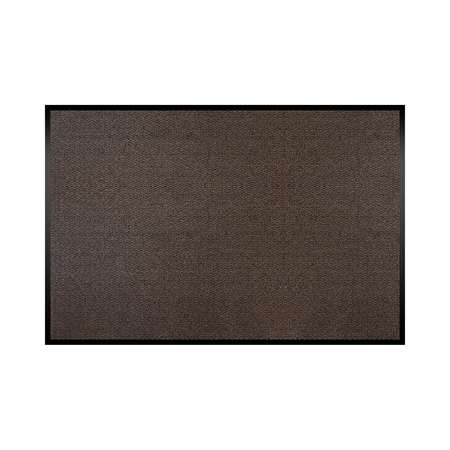 TAPIS CAHORS SEMELLE PVC 1.20X1.80M BRUN CHATAIGNE