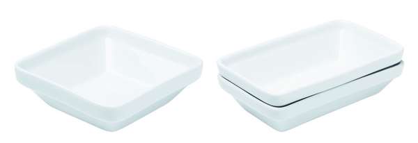 Image de RAVIER PORCELAINE CARRE 20CL