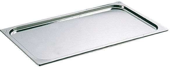 Image de COUVERCLE PLAT SANS POIGNEE INOX GN 1/6