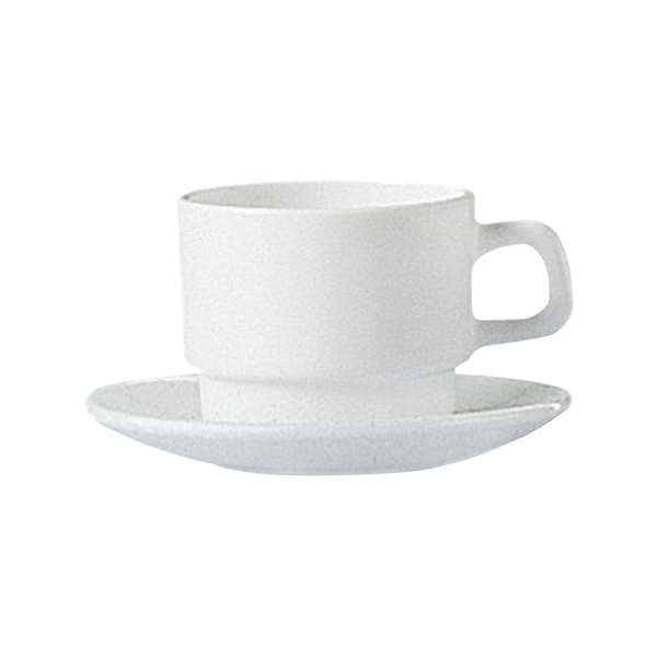 Image de SOUCOUPE 'RESTAURANT UNIE' BLANCHE DIAM.112MM