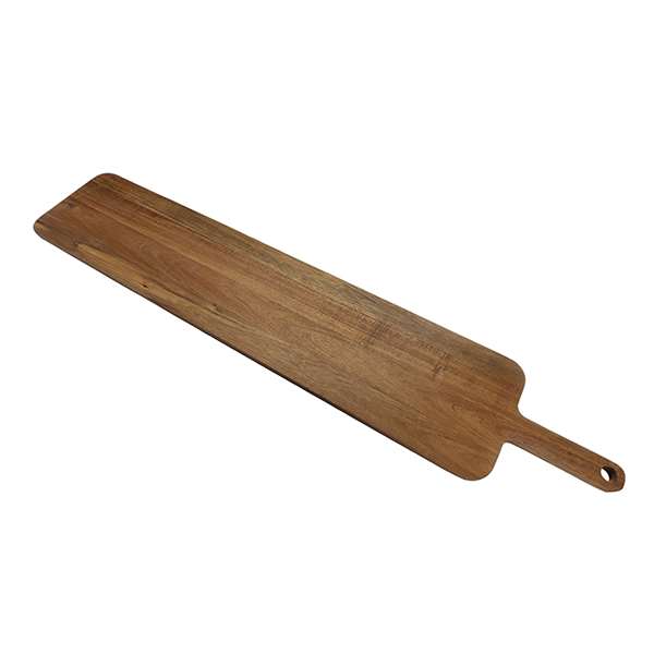 Image de MEGA PLANCHE AVEC POIGNEE EN BOIS D'ACACIA (FTS670X130X20MM)