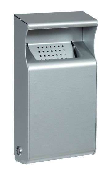 Image de CENDRIER MURAL 1L KOPA GRIS METAL