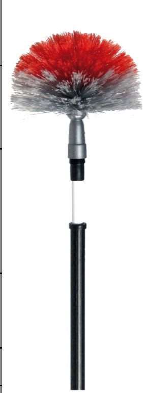 Image de BALAI TETE DE LOUP VYNIL 1/2 RONDE+MANCHE TELESCOP 170CM