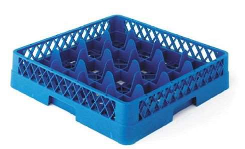 Image de CASIER DE LAVAGE 50X50CM 16 COMPARTIMENTS