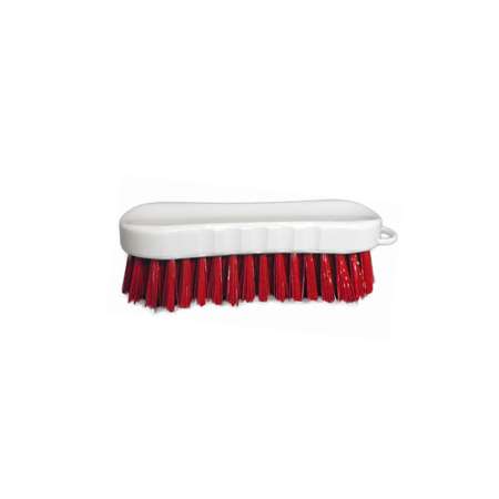 BROSSE A MAIN (FTS195X65MM) ALIMENTAIRE ROUGE