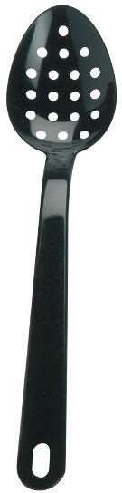 Image de CUILLERE DE SERVICE PERFOREE 'EXOGLASS' NOIR LONGUEUR.340MM