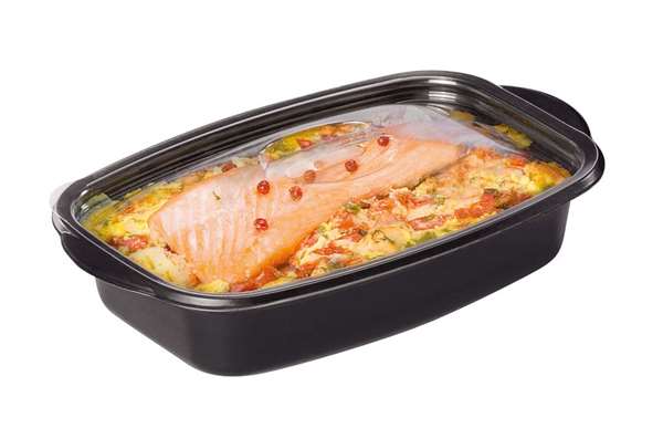 Image de BOITE MARMIPACK NOIRE + COUV (FTS220X140X57MM) 500ML X200