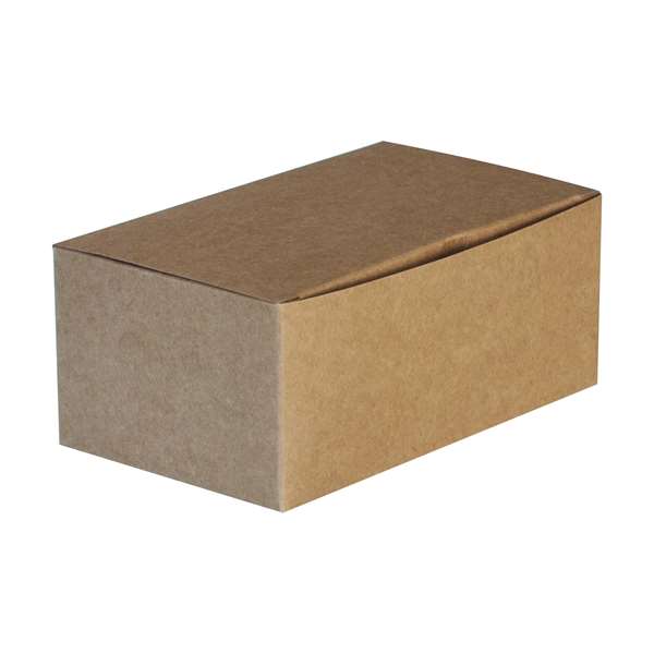 Image de BOITE TAKE AWAY 190 KRAFT BRUN (FTS228X124X78MM) X50