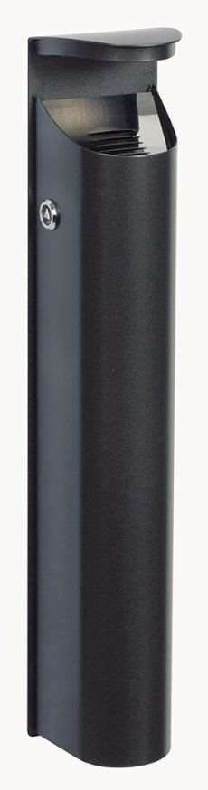 Image de CENDRIER MURAL 2.5L ANTHRACITE MAT-KOA