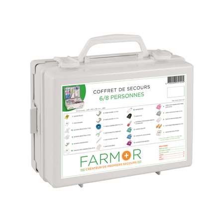 Image de COFFRET DE SECOURS MULTIRISQUES 6/8 PERSONNES