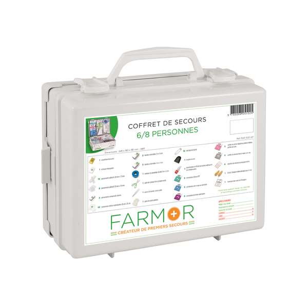 Image de COFFRET DE SECOURS MULTIRISQUES 6/8 PERSONNES