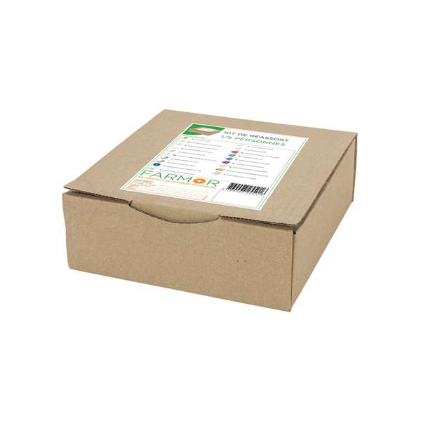 Image de KIT POUR AMOIRE A PHARMACIE 1/5 PERSONNES EN CARTON