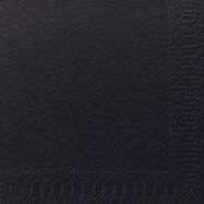 Image de SERVIETTE OUATE NOIRE 3P 24X24CM X2000