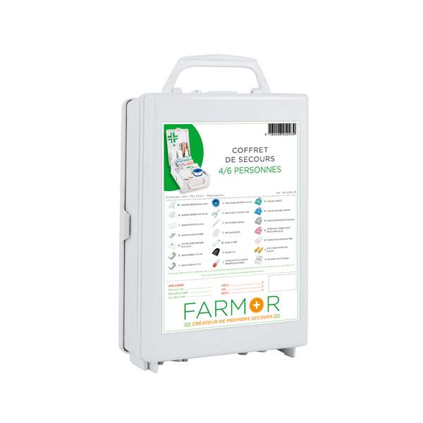 Image de COFFRET DE SECOURS 'MULTIRISQUES' 4/6 PERSONNES