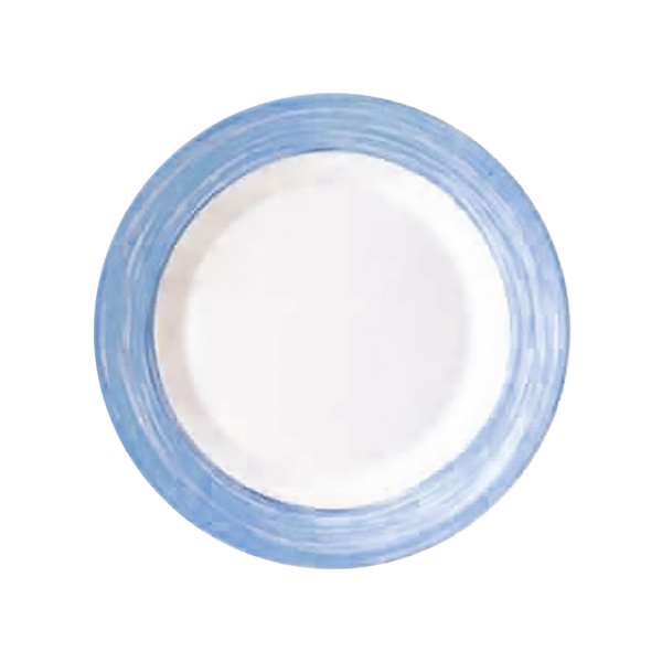 Image de ASSIETTE PLATE 'BRUSH' BLUE JEAN'S DIAM.195MM