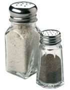 Image de SALIERE-POIVRIERE CARRE H.100MM 60GR