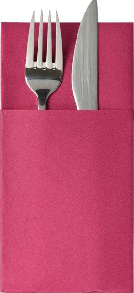 Image de POCHETTE LUNCH CELISOFT FRAMBOISE 40X40CM X500