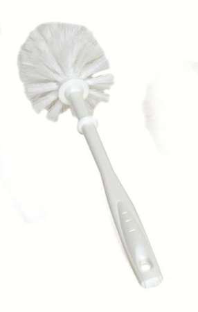 BROSSE BLANCHE WC BOULE POLYPROPYLENE