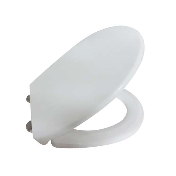 Image de ABATTANT WC THERMOPLASTIQUE ANTIBACTERIEN - DUPLEX - BLANC