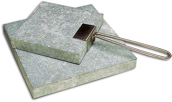 Image de PIERRE A CUIRE 17X17X3