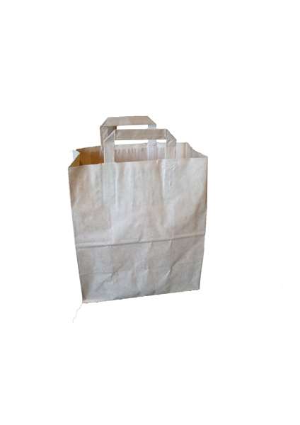 Image de SAC KRAFT BRUN ANSES PLATES (FTS260X140X290MM) X250
