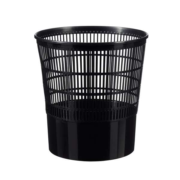 Image de LOT DE 20 CORBEILLES A PAPIER CAP 16L NOIR