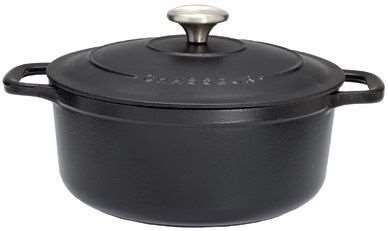 COCOTTE RONDE NOIRE DIAM.140MM