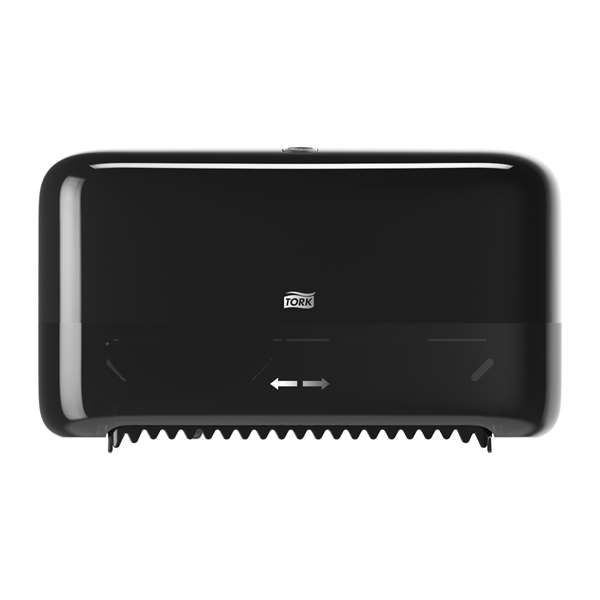 Image de DISTRIBUTEUR TORK MID-SIZE SANS MANDRIN T7 NOIR