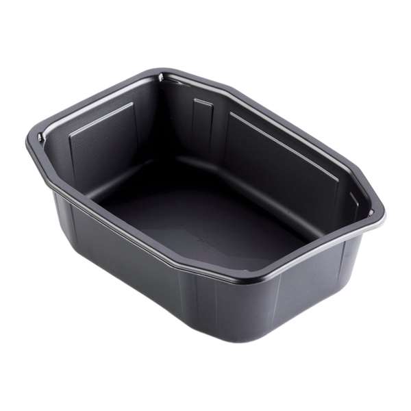 Image de BARQUETTE HMR 1 COMPARTIMENT NOIRE 1395ML X232