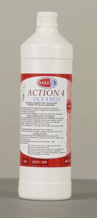 ACTION 4 DETERGENT/DESINFECTANT/DETARTRANT 1L