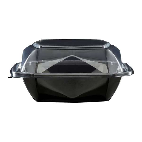 Image de BOITE OCTAVIEW S POUR PLAT FROID NOIR/TRANSP 400ML X400