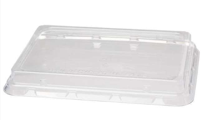 Image de COUVERCLE TRANSPARENT BOITE RECTANG BAGASSE 850-1200ML X240