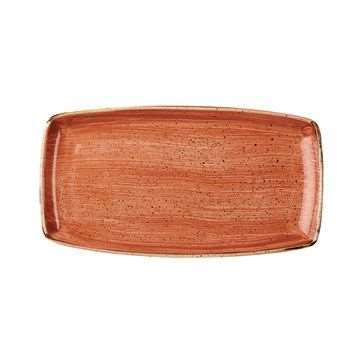Image de PLAT RECTANGLE 'STONECAST' TERRACOTA (LONG.295XLARG.150MM)